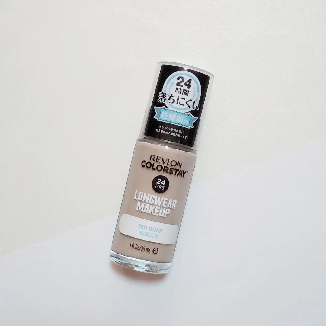 カラーステイ ロングウェア メイクアップ D/REVLON/リキッドファンデーションを使ったクチコミ(1枚目)