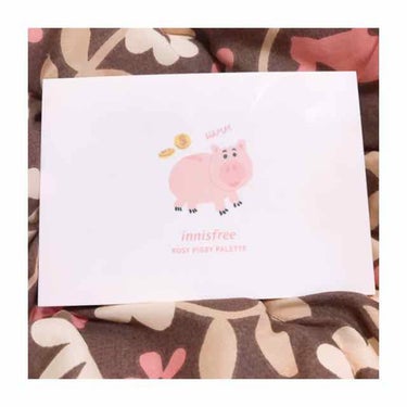 ROSY PIGGY PALATTE/innisfree/アイシャドウパレットを使ったクチコミ（1枚目）