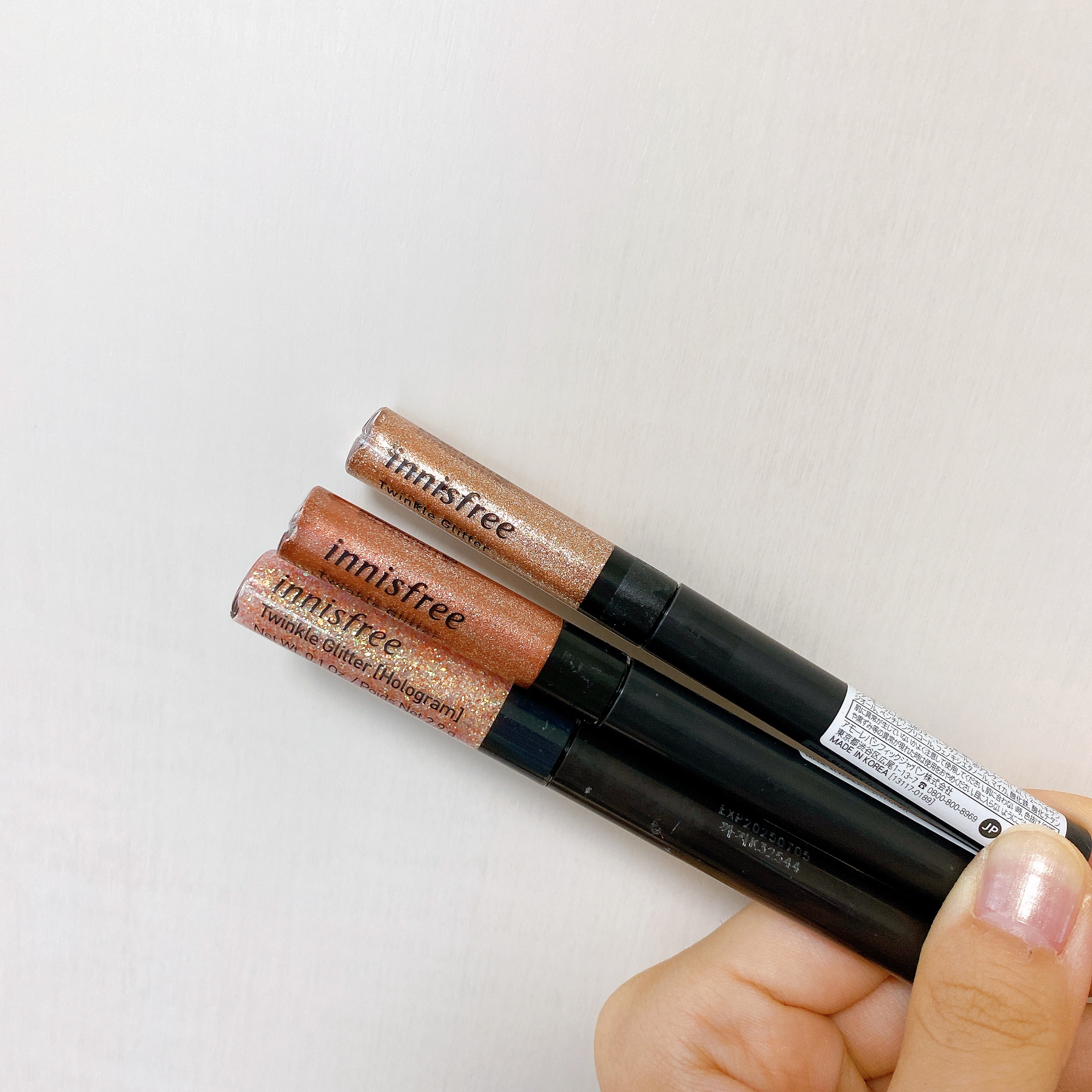 トゥインクル グリッター/innisfree/リキッドアイライナーを使ったクチコミ（1枚目）