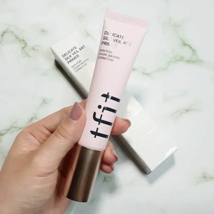 デリケートシルクベールアートプライマー/TFIT/化粧下地を使ったクチコミ(2枚目)