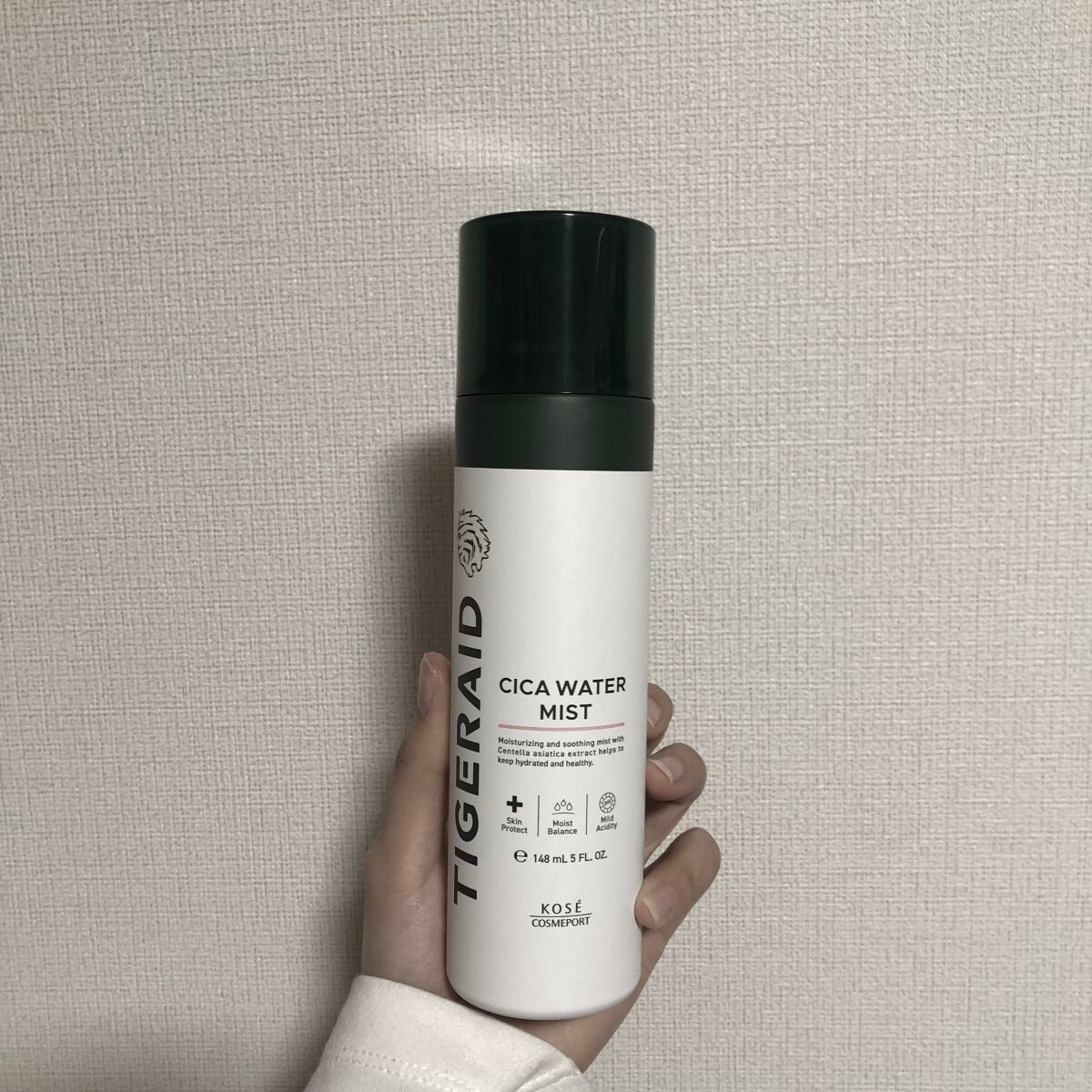 薬用 CICA ウォーターミスト/タイガレイド/ミスト状化粧水を使ったクチコミ(1枚目)