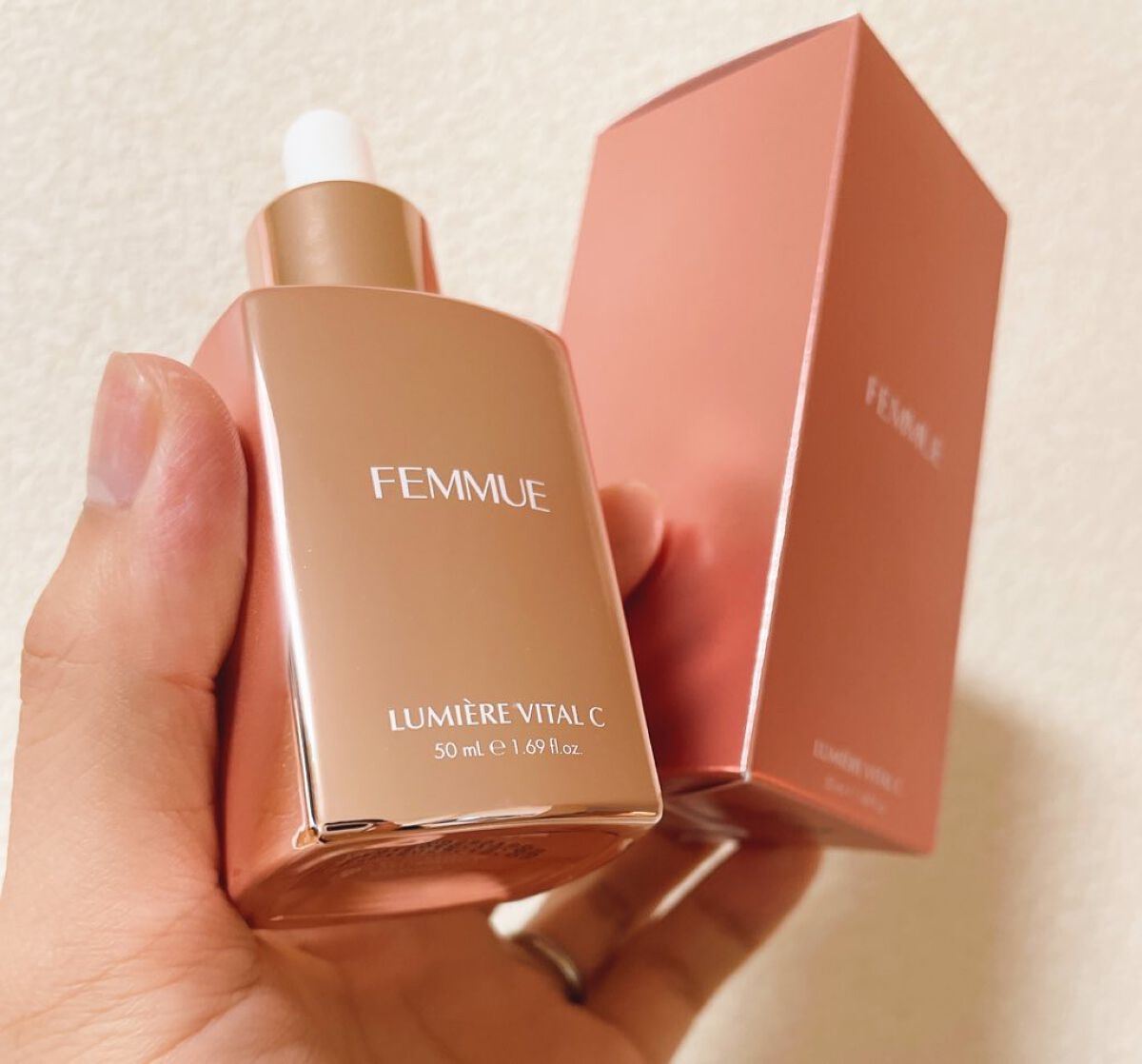 ルミエール ヴァイタルC BIGサイズ 50mL/FEMMUE/ブースター・導入液を使ったクチコミ（1枚目）