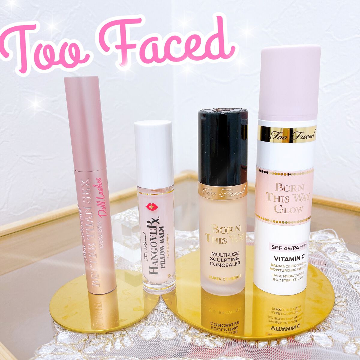 ～トゥー フェイスド ハングオーバー～ ピロー バーム リップ トリートメント/Too Faced/リップ美容液を使ったクチコミ（1枚目）