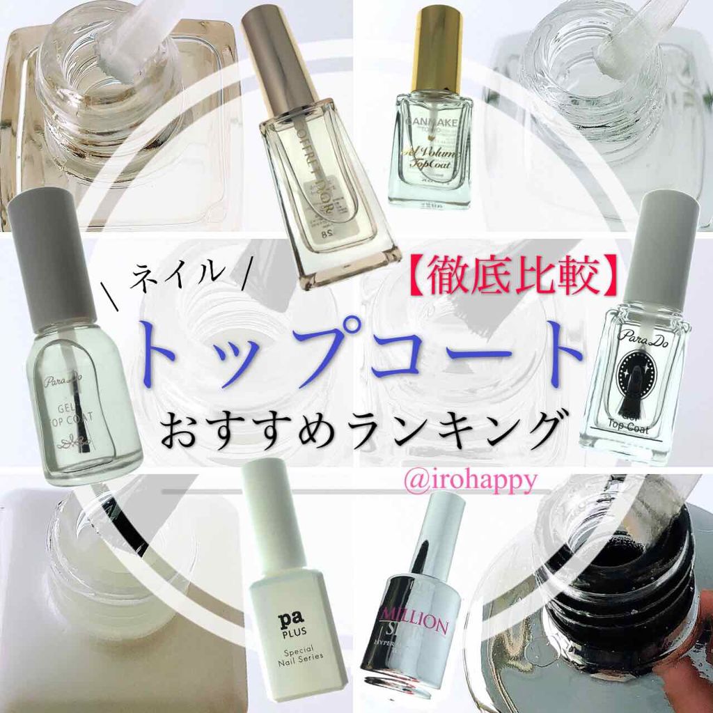 ミリオンシャイン トップコート/D-UP/ネイルトップコートを使ったクチコミ(1枚目)