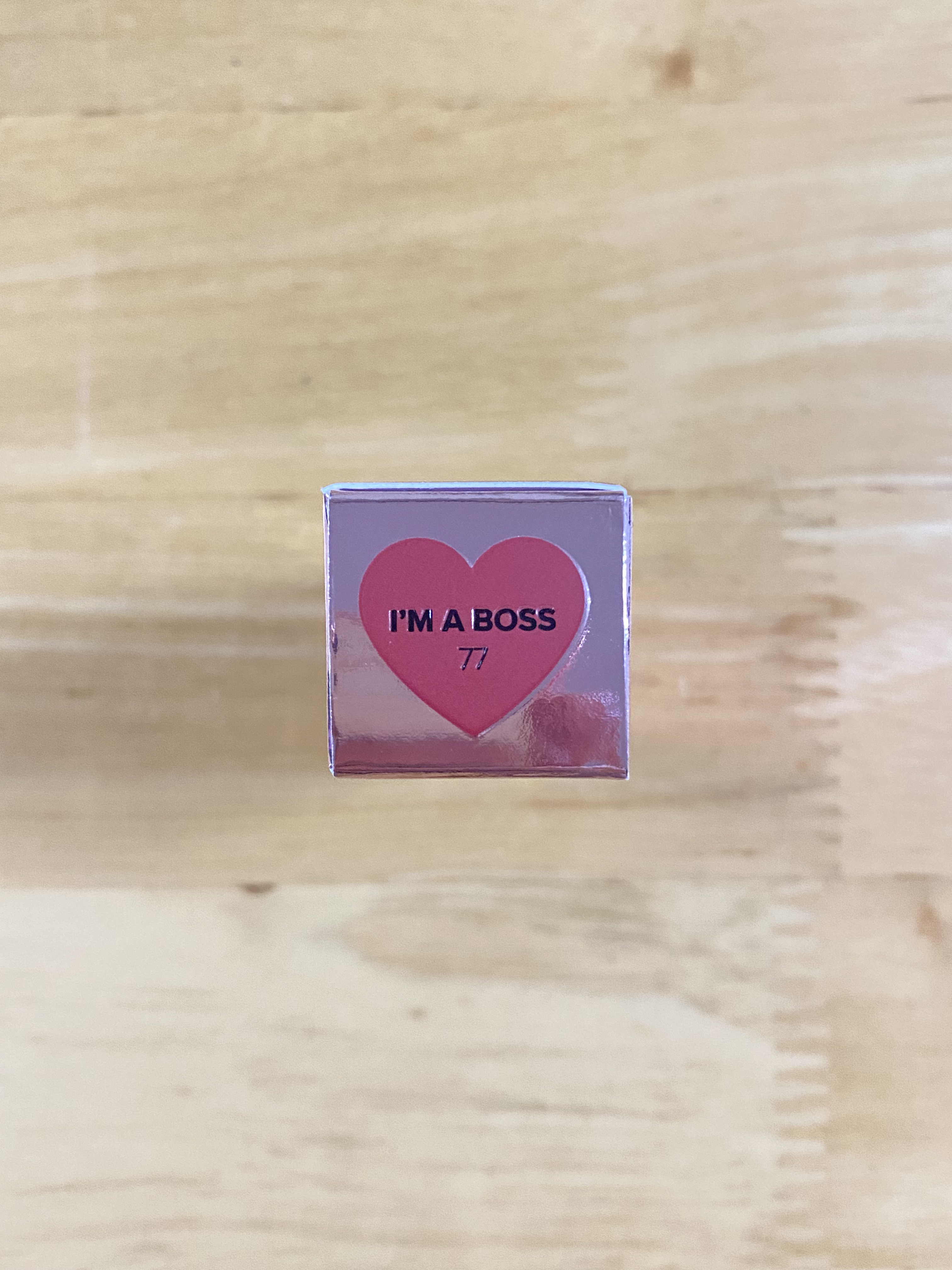 Too Faced レディ ボールド リップスティックのクチコミ「Too Faced様のレディ ボールド リップスティック「アイム ア ボス」アジア限定色になり.....」（3枚目）