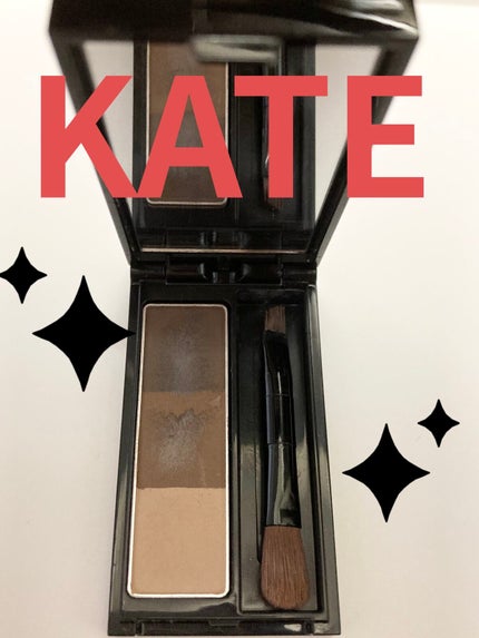 ケイト デザイニングアイブロウ3D/KATE/パウダーアイブロウを使ったクチコミ(1枚目)