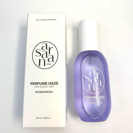 パフュームヘイズ ヘア&ボディミスト/SARANARA/ヘアミストを使ったクチコミ(1枚目)