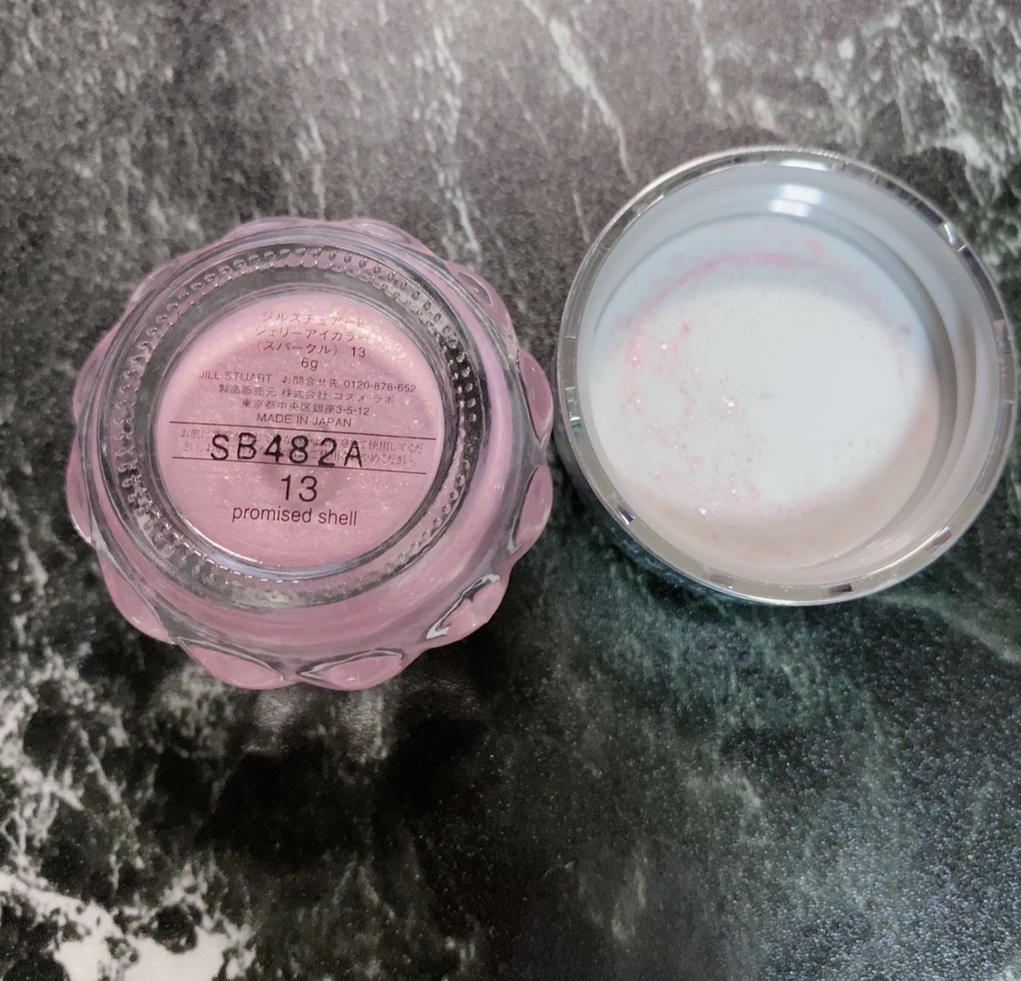 ジルスチュアート ジェリーアイカラー 13 promised shell/JILL STUART/ジェル・クリームアイシャドウを使ったクチコミ（3枚目）
