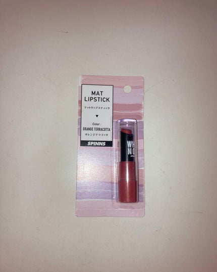 WHY NOT SPINNS マットリップスティック/DAISO/口紅を使ったクチコミ(2枚目)