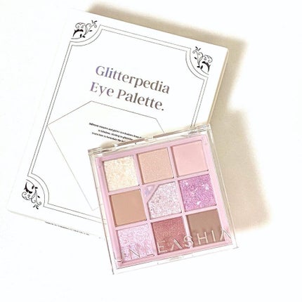 グリッターペディアアイパレット/unleashia/アイシャドウパレットを使ったクチコミ(1枚目)