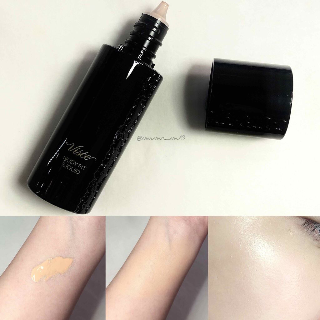 ヌーディフィットリキッド/Visée/リキッドファンデーションを使ったクチコミ（3枚目）