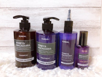 マカダミア ウルトラヘアセラム /KUNDAL/ヘアオイルを使ったクチコミ(2枚目)