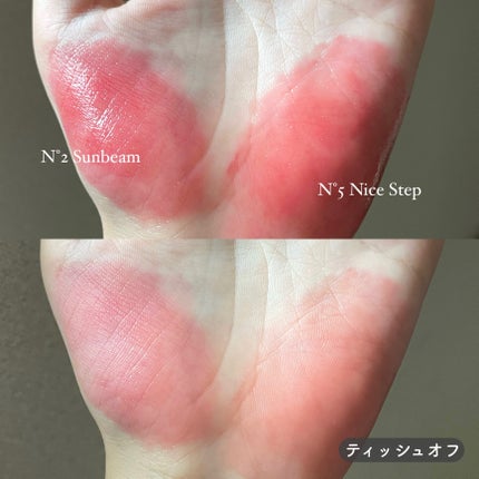 ノンスティッキーダズルティント/unleashia/リップティントを使ったクチコミ(6枚目)