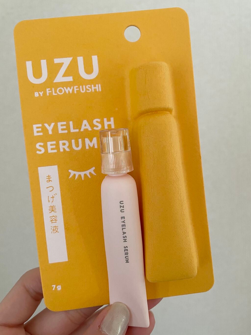 まつげ美容液(まつげ・目もと美容液)/UZU BY FLOWFUSHI/まつげ美容液を使ったクチコミ(1枚目)