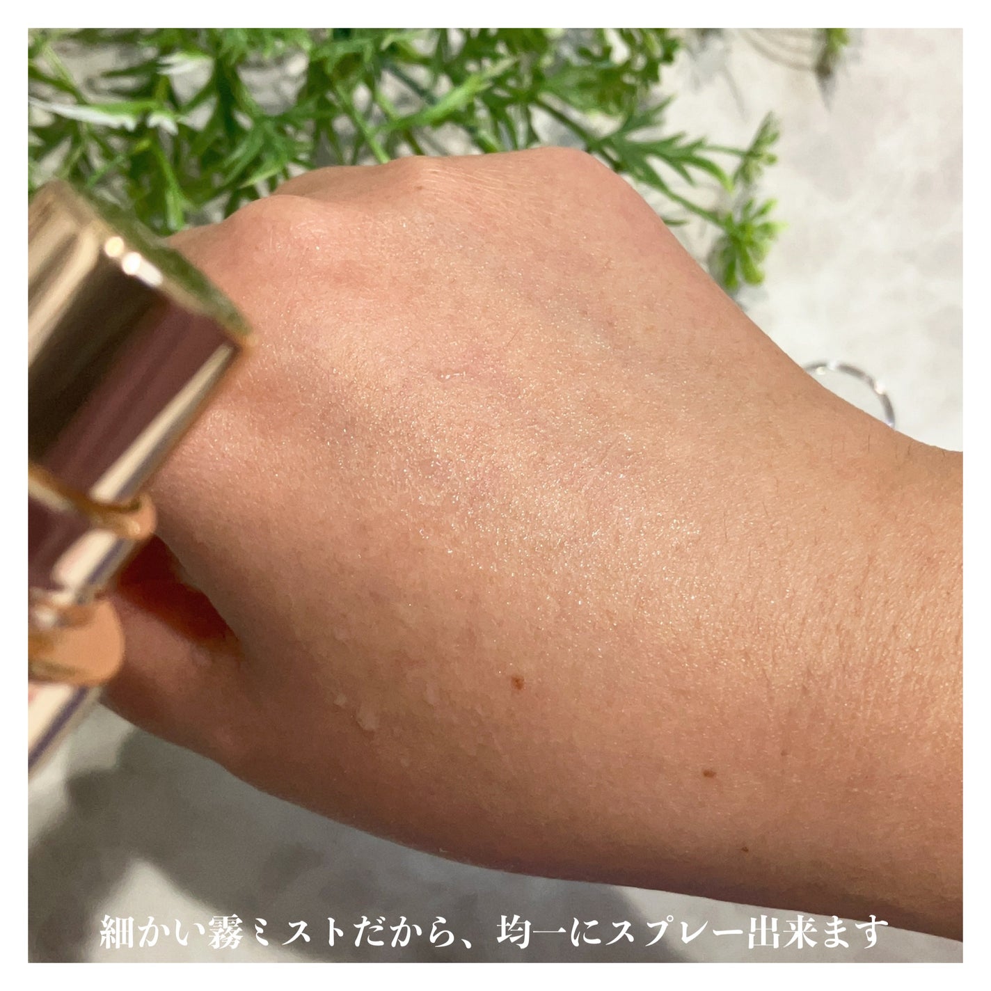 ダルバ ホワイトトリュフバイタルスプレーセラム/ダルバ/ミスト状化粧水を使ったクチコミ(5枚目)