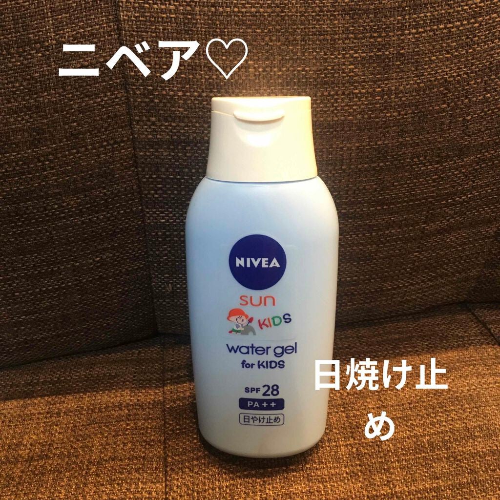 ニベアサン プロテクトウォータージェルこども用/ニベア/日焼け止め・UVケアを使ったクチコミ(1枚目)