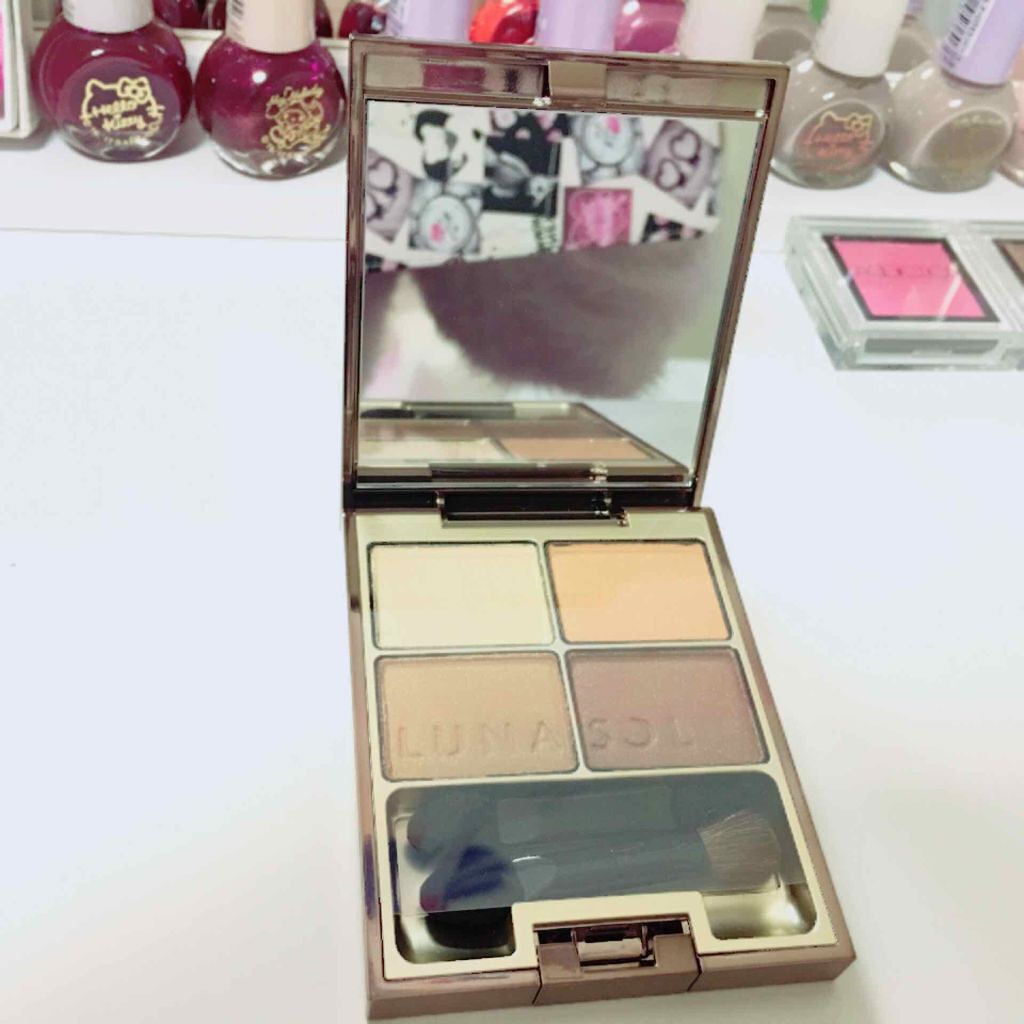スキンモデリングアイズ/LUNASOL/アイシャドウパレットを使ったクチコミ（1枚目）