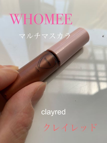 マルチマスカラ/WHOMEE/眉マスカラを使ったクチコミ(1枚目)