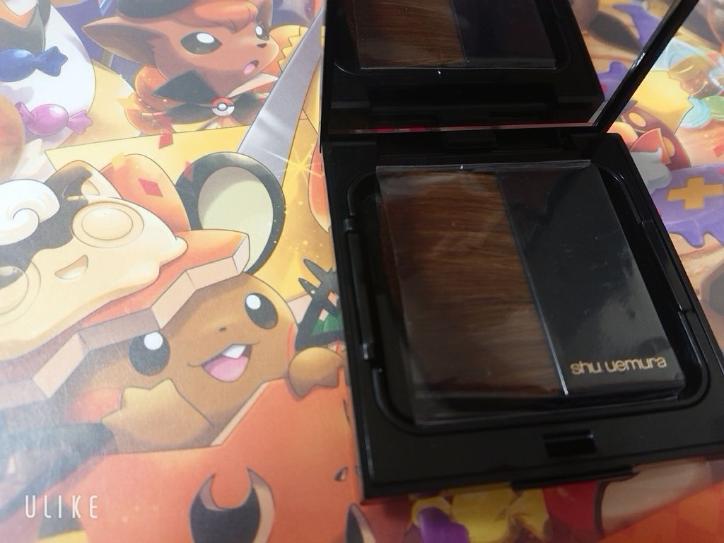 ピカシュウ グローオン デュオ パレット/shu uemura/パウダーチークを使ったクチコミ(2枚目)