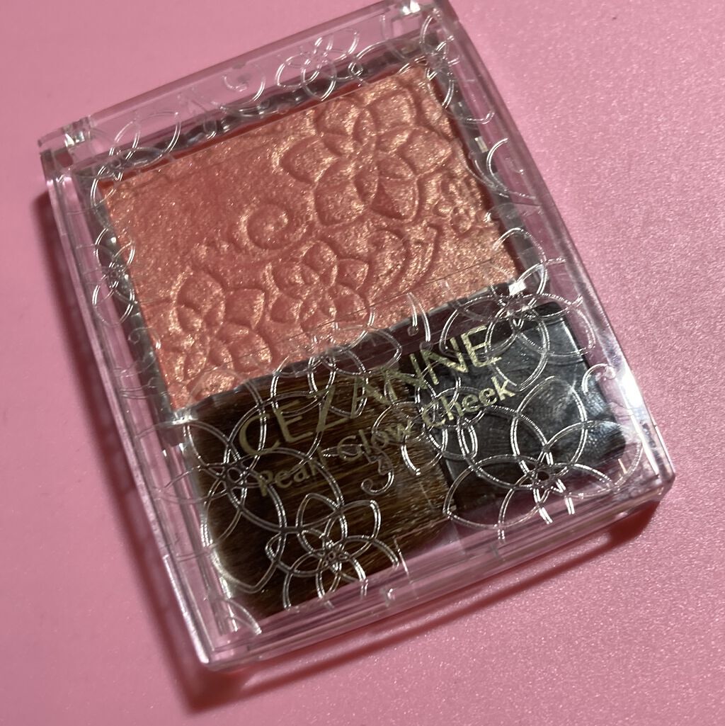 パールグロウチーク/CEZANNE/パウダーチークを使ったクチコミ（1枚目）