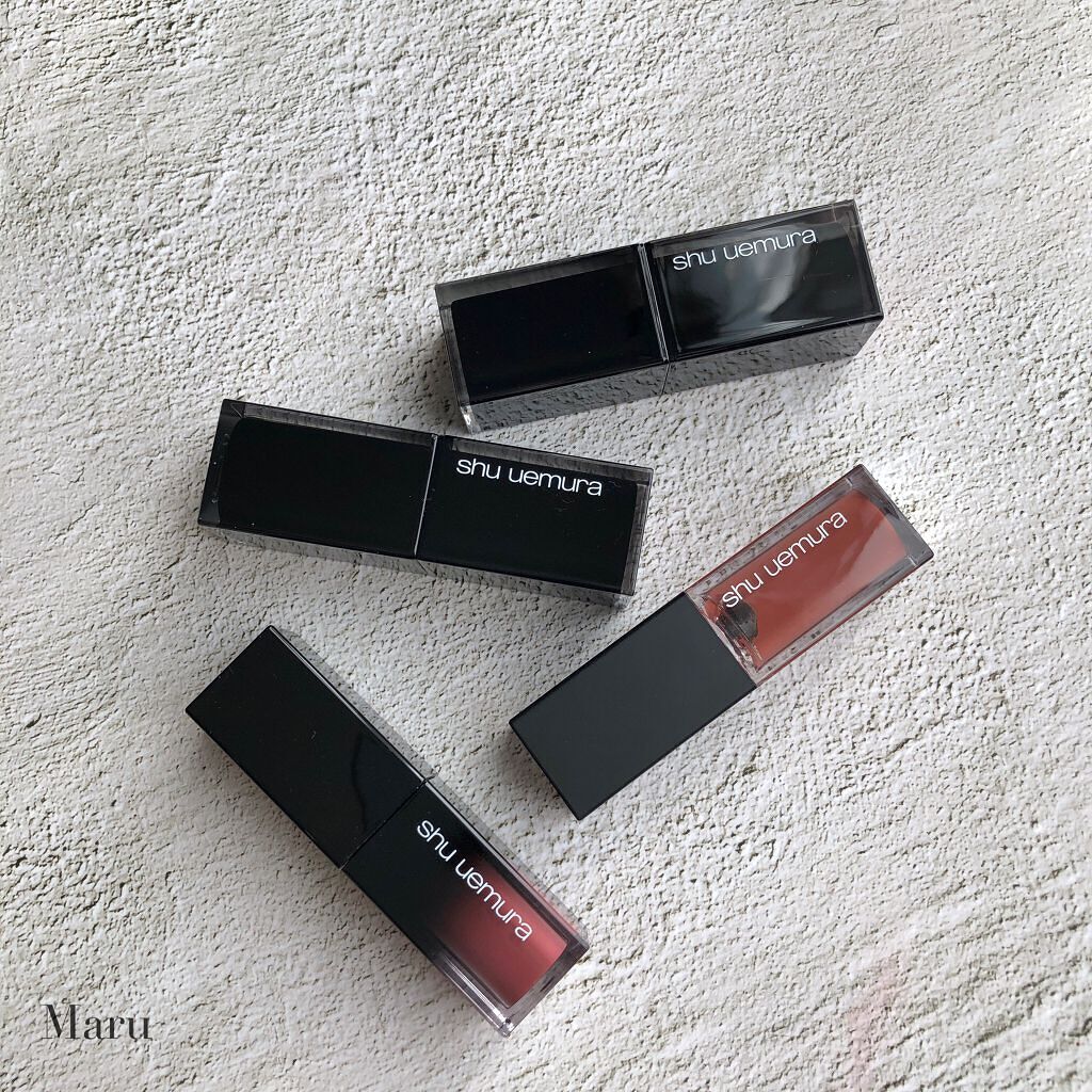 キヌ ルージュ サテン/shu uemura/口紅を使ったクチコミ(5枚目)