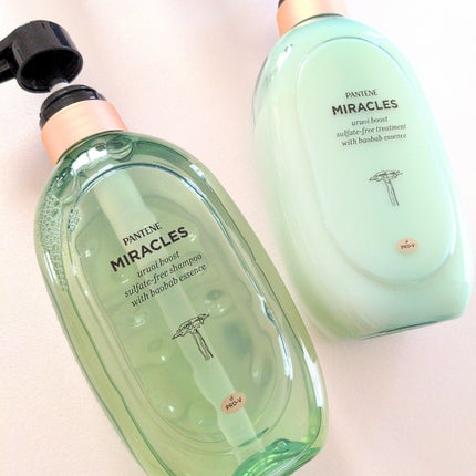 ミラクルズ うるおいブースト シャンプー/トリートメント/パンテーン/市販シャンプーを使ったクチコミ(2枚目)