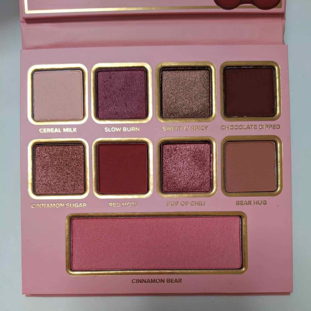 シナモン ベア メイクアップ コレクション/Too Faced/アイシャドウパレットを使ったクチコミ(4枚目)