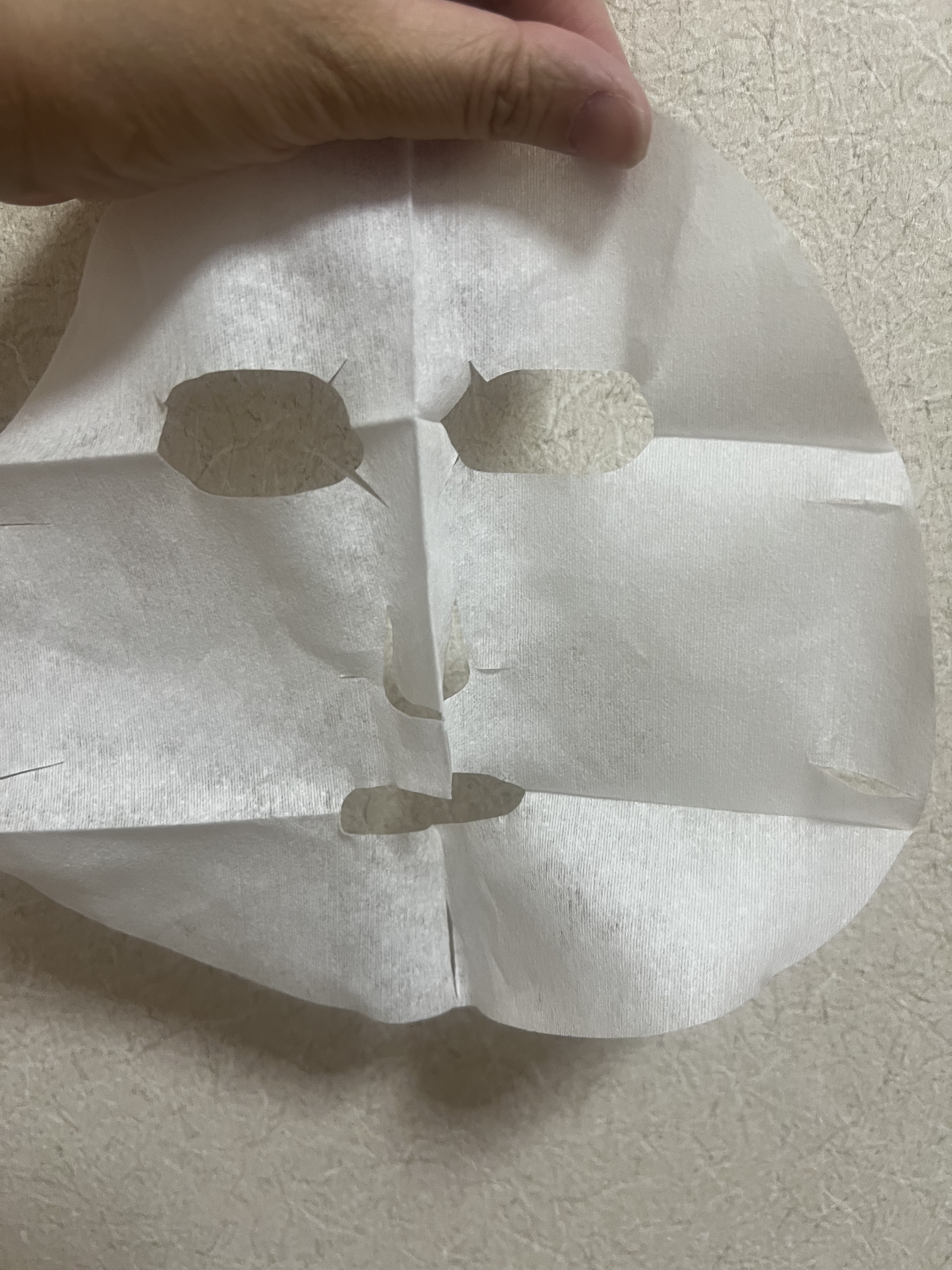 ALBION アルビオン　コットンマスクのクチコミ「ALBION　アルビオン　コットンマスク

アルビオンの化粧水をコットンパックしたくて買いまし.....」（2枚目）