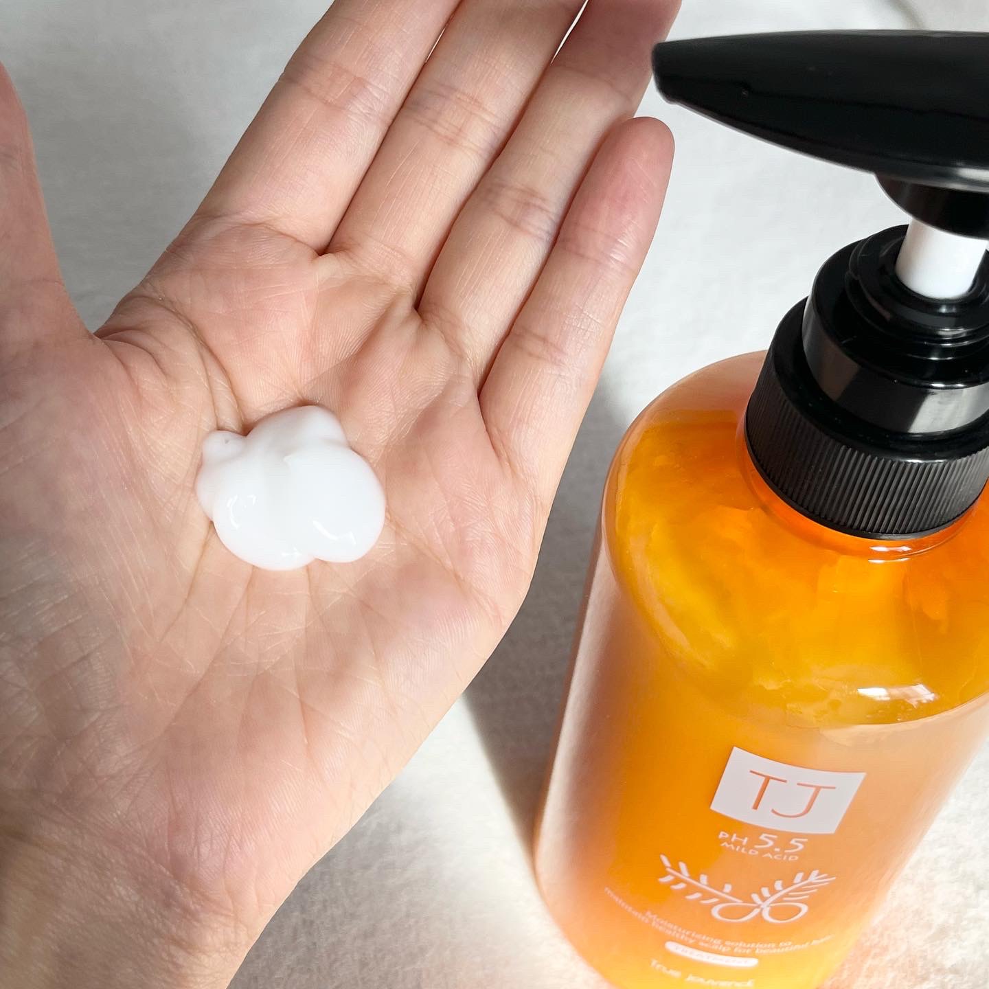 TJ pH5.5 シャンプー＆トリートメント/True jouvencE/市販シャンプーを使ったクチコミ（3枚目）