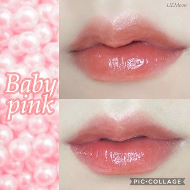 EGLIPS ウォーターグレーズティントのクチコミ「【MAKEUP】
プリプリの“素リップ”
清純の塊みたいなベビーピンクのウォーターティント👸
.....」（1枚目）