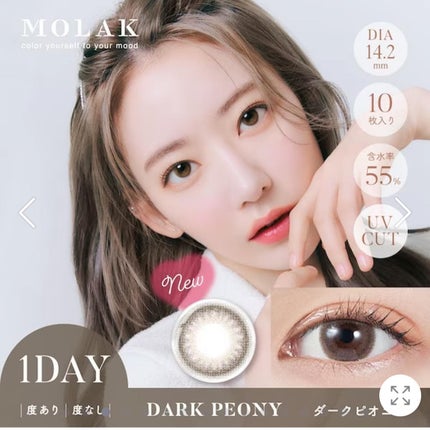 MOLAK 1day/MOLAK/ワンデー(1DAY)カラコンを使ったクチコミ(2枚目)