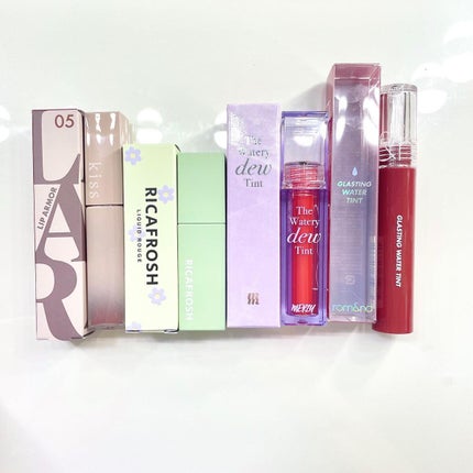 グラスティングウォーターティント/rom&nd/リップティントを使ったクチコミ(9枚目)