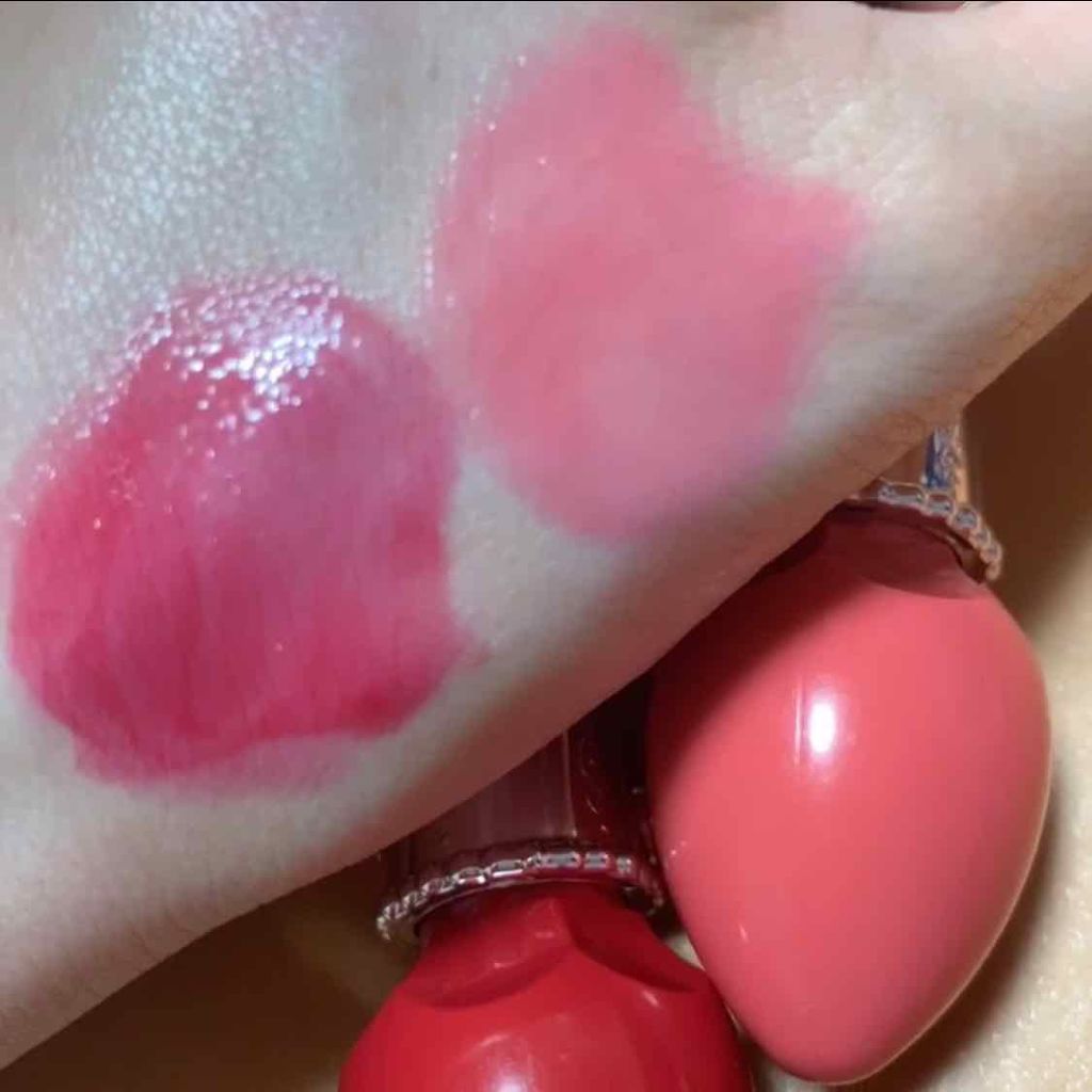 フォーエヴァージューシー オイルルージュ/JILL STUART/口紅を使ったクチコミ（2枚目）