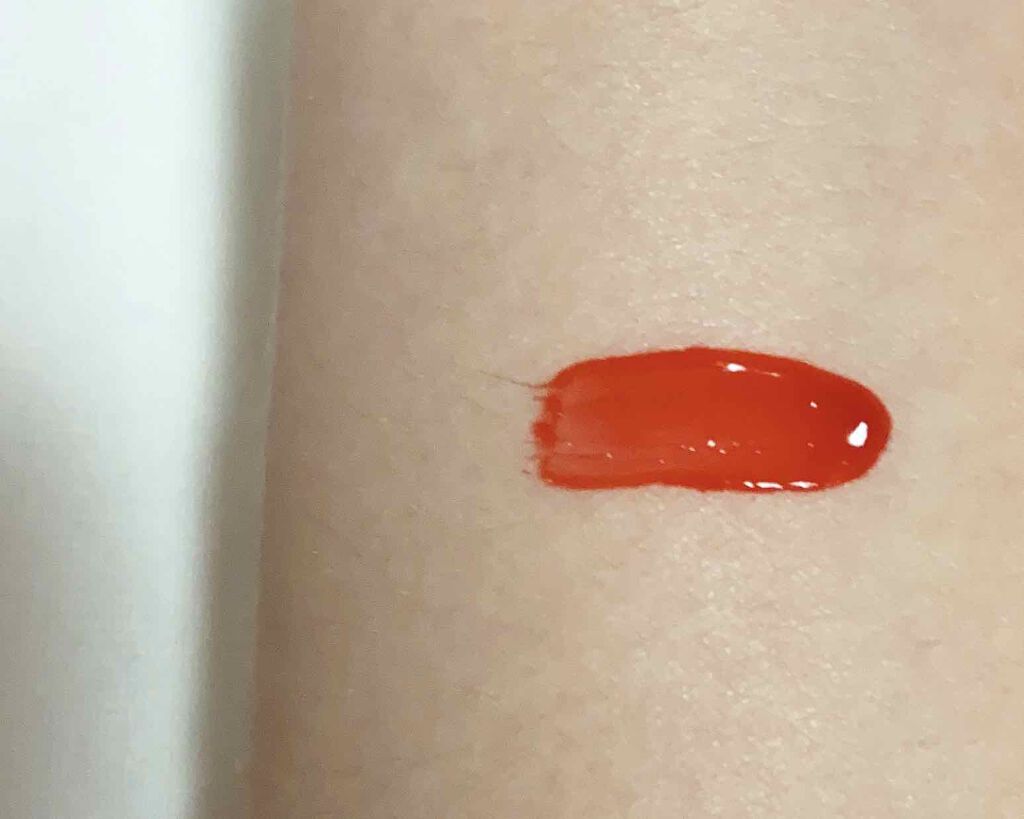 ジューシーリブティント 02 バラタレッド/RICAFROSH/リップティントを使ったクチコミ（2枚目）
