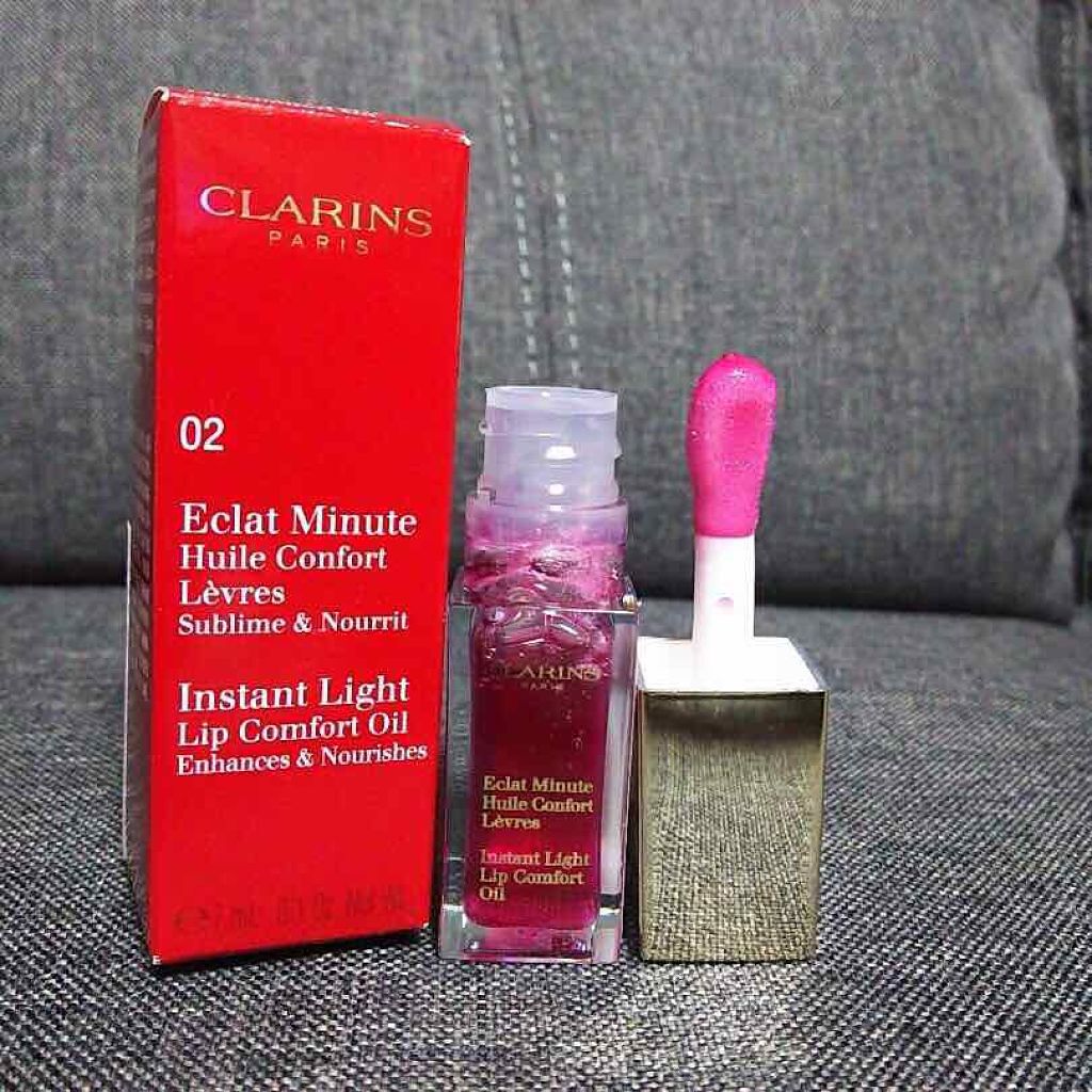 コンフォート リップオイル /CLARINS/リップグロスを使ったクチコミ(1枚目)