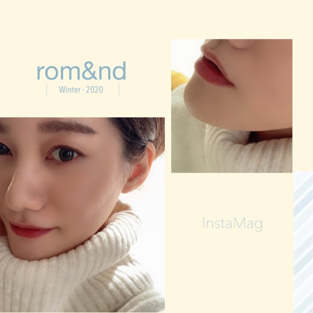 グラスティングウォーターティント/rom&nd/リップティントを使ったクチコミ(6枚目)