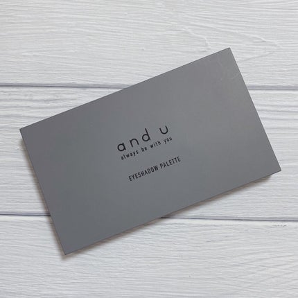 and U アイシャドウパレット/and U/アイシャドウパレットを使ったクチコミ(3枚目)