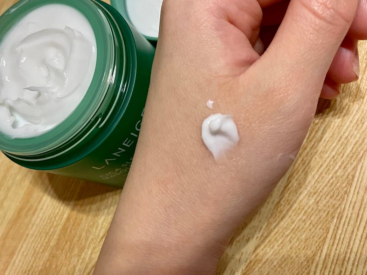 シカスリーピングマスク/LANEIGE/フェイスクリームを使ったクチコミ(3枚目)