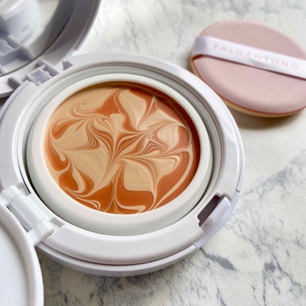 パルガントン 7レッドエナジーCファンデーション 22 ピンクベージュ のクチコミ「つ い に
見つけたー!!!!
プチプラなのに高品質な
バームファンデーションを
見.....」(3枚目)