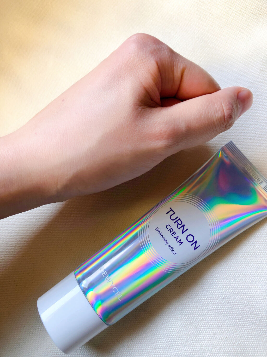 デュイセル ターンオンクリーム/DEWYCEL/フェイスクリームを使ったクチコミ（3枚目）