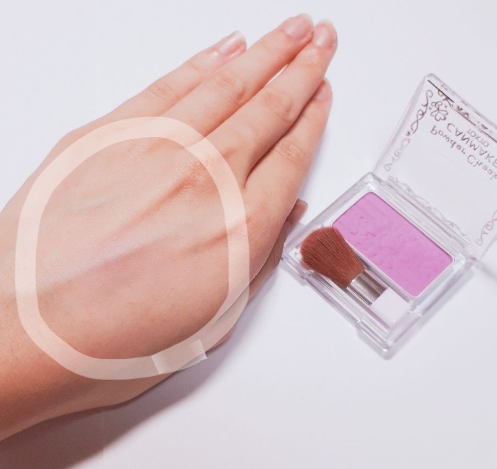 【旧品】パウダーチークス/キャンメイク/パウダーチークを使ったクチコミ(2枚目)