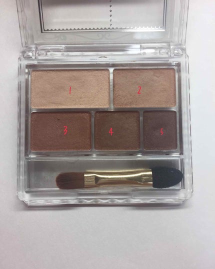 パーフェクトマルチアイズ/キャンメイク/アイシャドウパレットを使ったクチコミ(2枚目)