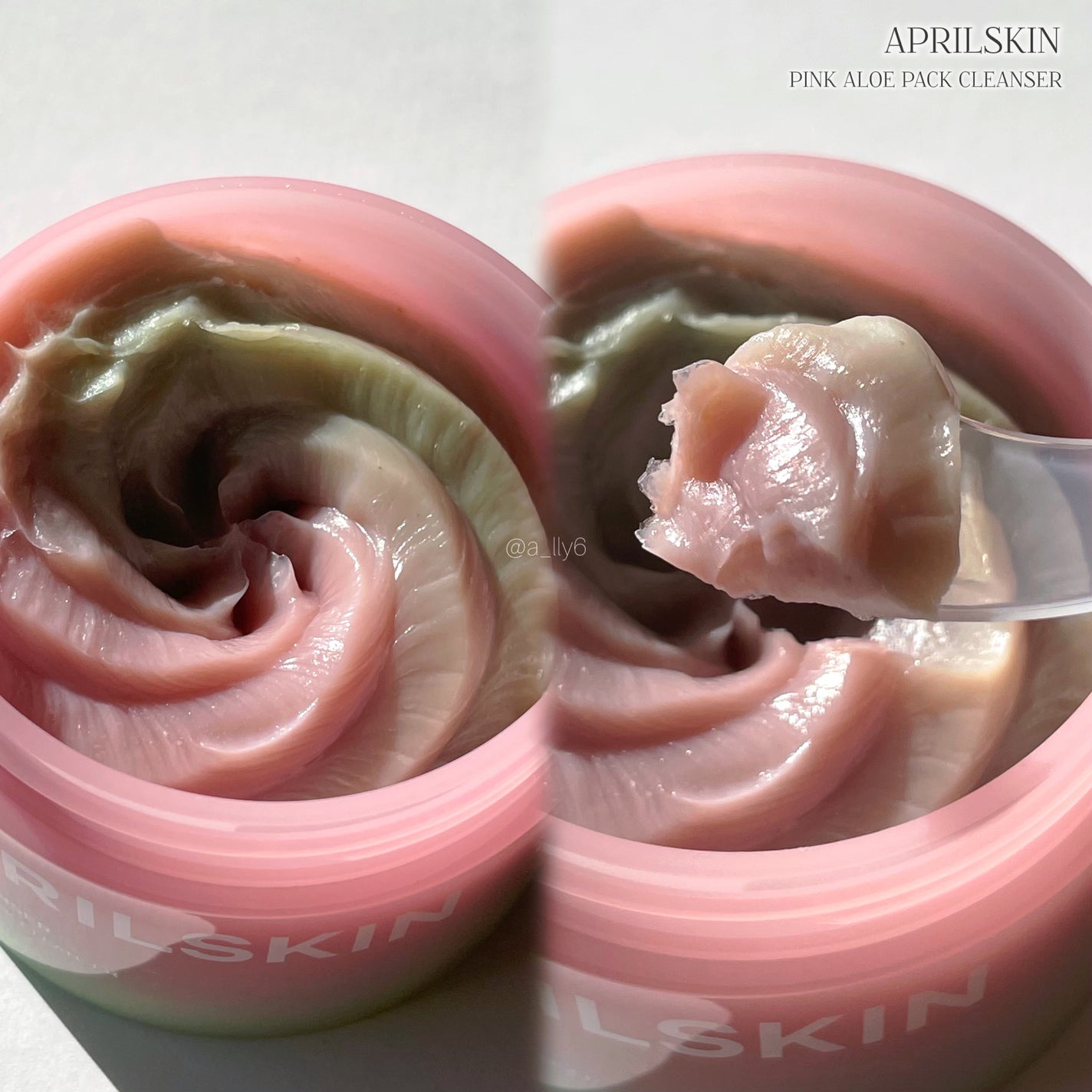 ピンクアロエメレンゲクレンザー/APRILSKIN/その他洗顔料を使ったクチコミ(3枚目)