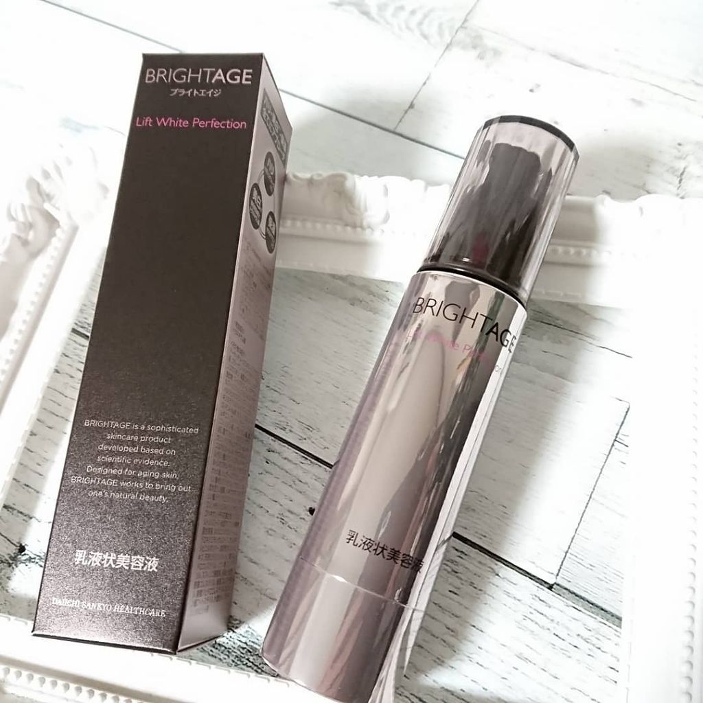 リフトホワイト パーフェクション/BRIGHTAGE/美容液を使ったクチコミ（1枚目）