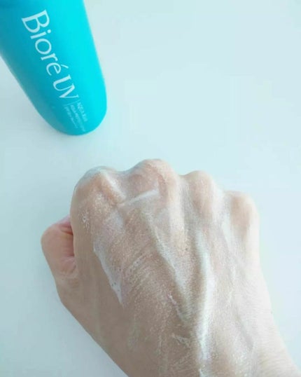 ビオレUV アクアリッチ アクアプロテクトローション(水層パック)/ビオレ/日焼け止めローションを使ったクチコミ(3枚目)