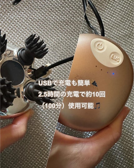 ゾーガンキンスカルプ/ZOGANKIN/ヘッドマッサージャーを使ったクチコミ(3枚目)