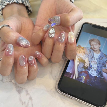 #ジェルネイル,#ワンカラーネイル,#ニュアンスネイル,#うるうるネイル,#ちゅるんネイル,#シンプルネイル,#パーツネイル,#透け感ネイル,#クリアネイル,#ぷっくりネイル,#ちぐはぐネイル,#韓国ネイル,#きらきらネイル,#うるつやネイル,#フレンチガーリーネイル,#ピンクネイル,#グラデーションネイル,#蝶々ネイルのネイルデザイン