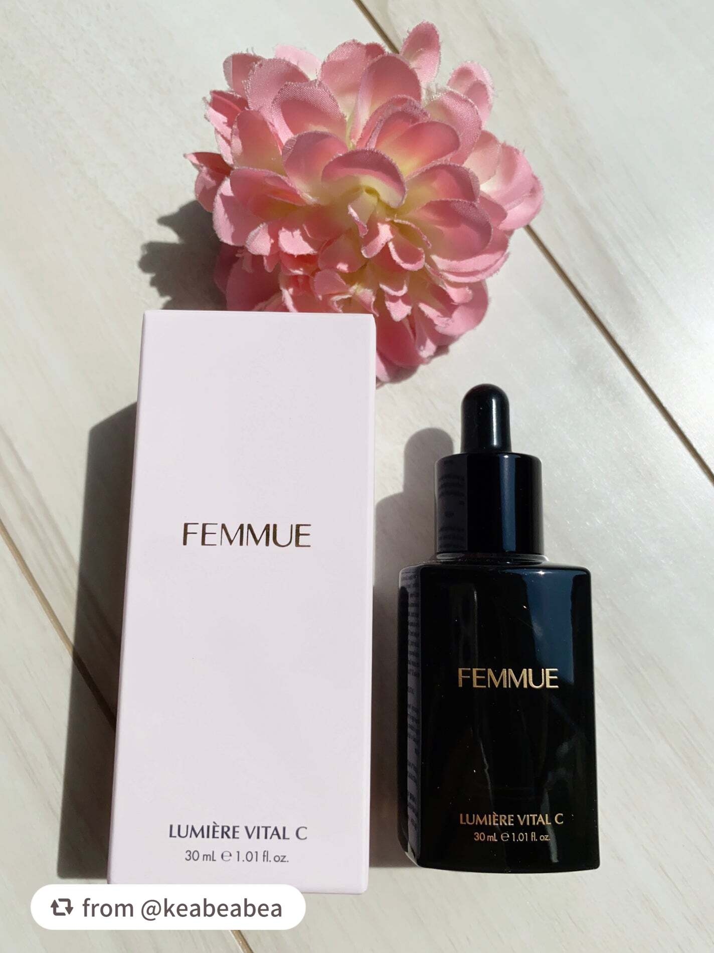 ルミエール ヴァイタルC/FEMMUE/ブースター・導入液を使ったクチコミ(4枚目)