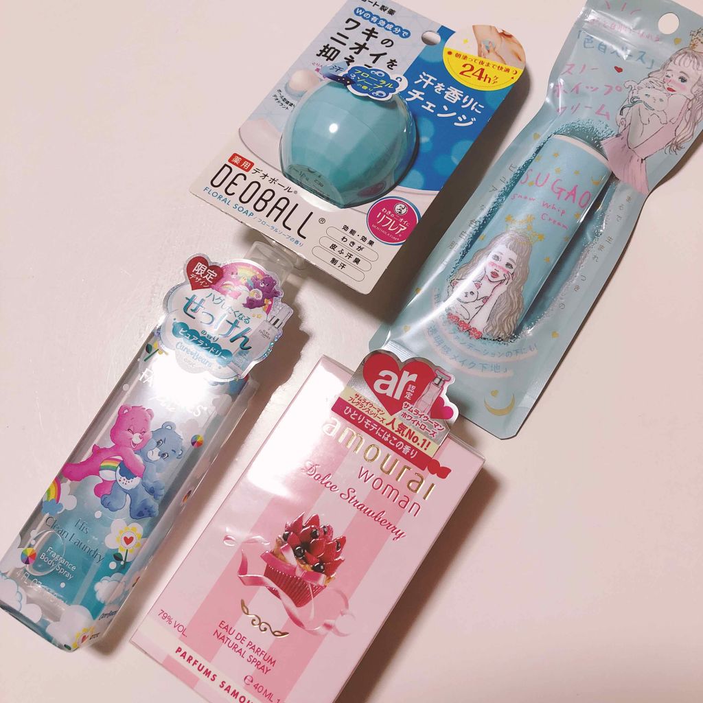 デオボール フローラルソープの香り/リフレア/デオドラント・制汗剤を使ったクチコミ(1枚目)