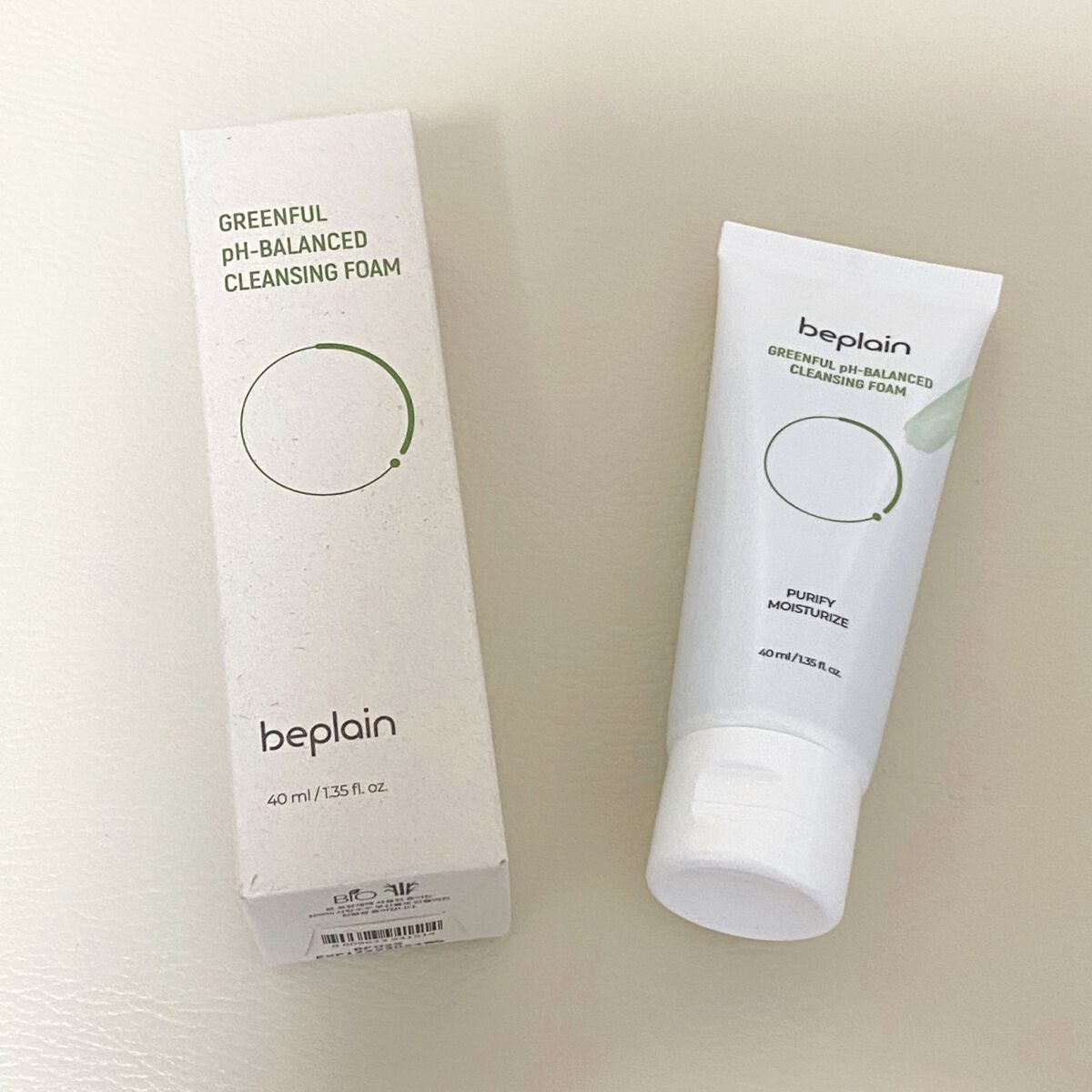 緑豆弱酸性クレンジング/beplain/クレンジングクリームを使ったクチコミ(1枚目)